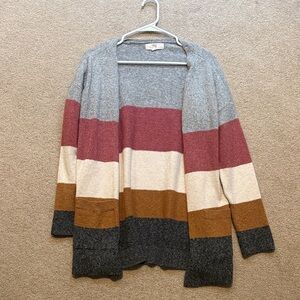 🚨5/$25!! Stylish Multicolor Striped Cardigan